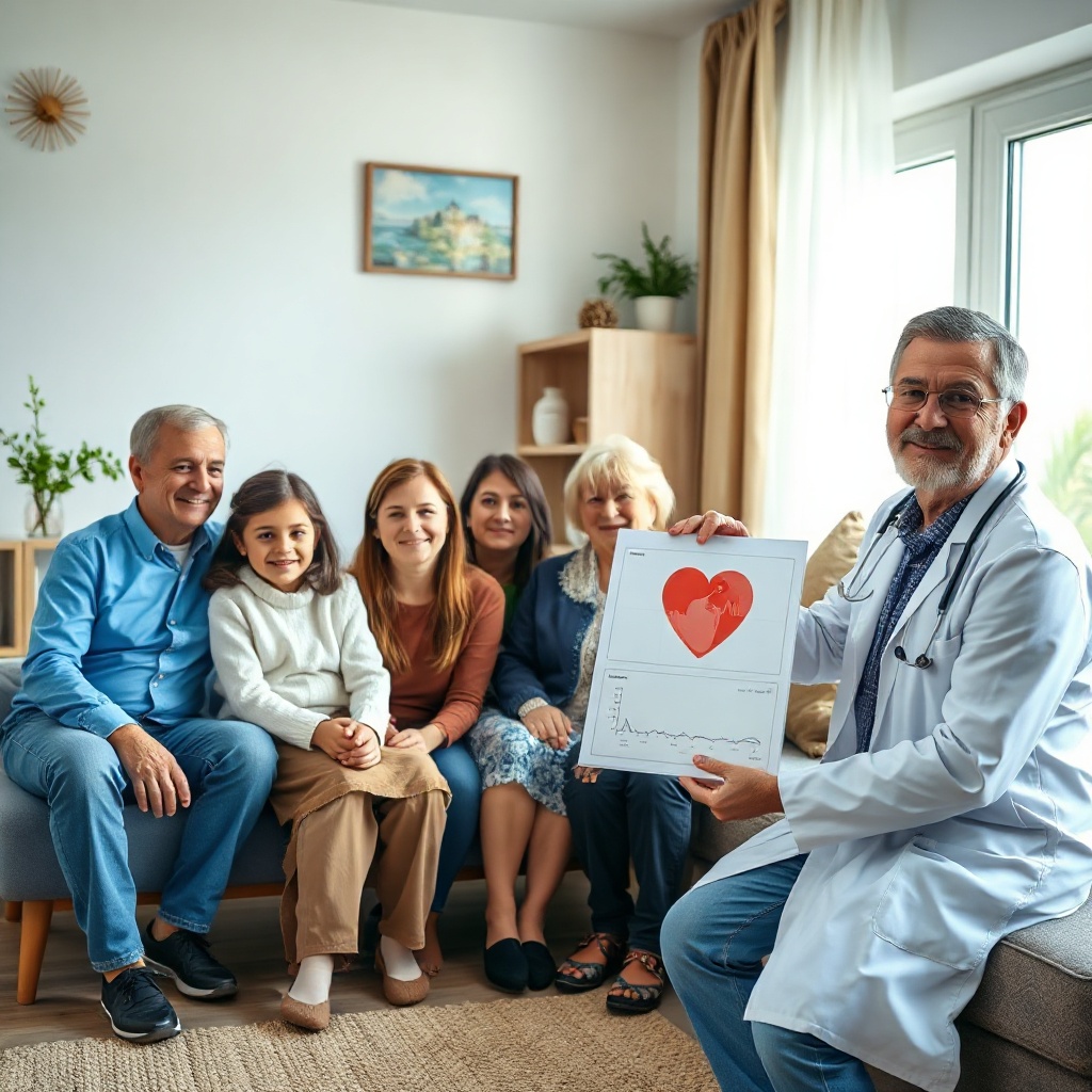 ailede kalp hastalığı