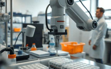 laboratuvar robotları