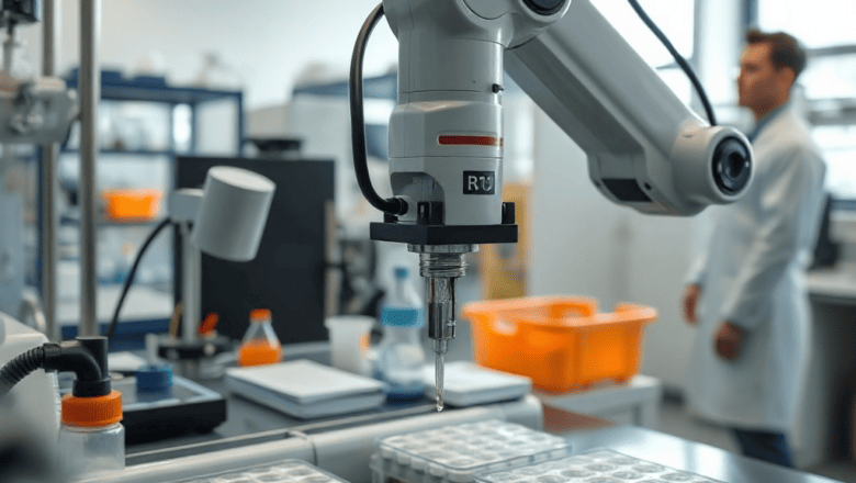 laboratuvar robotları